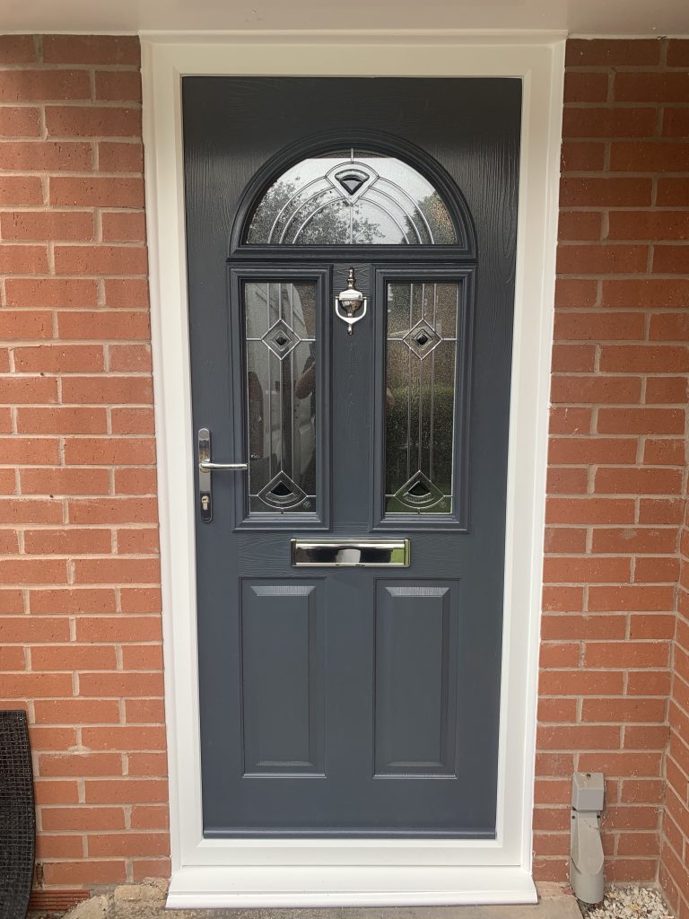 Slate grey Composite door