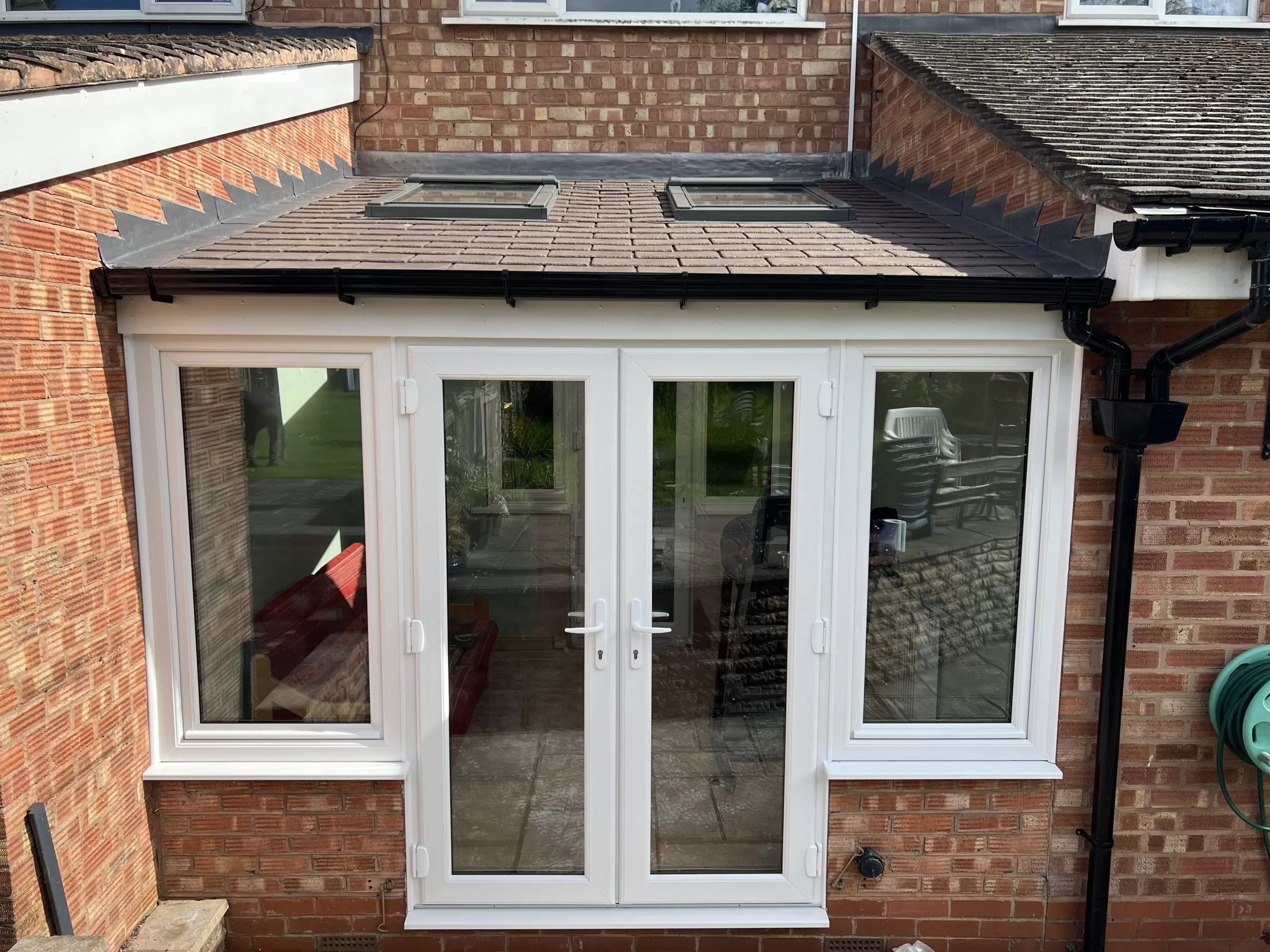 Warmer Roof and tilt and turn windows fitted by uPVC Houselift in Finchfield