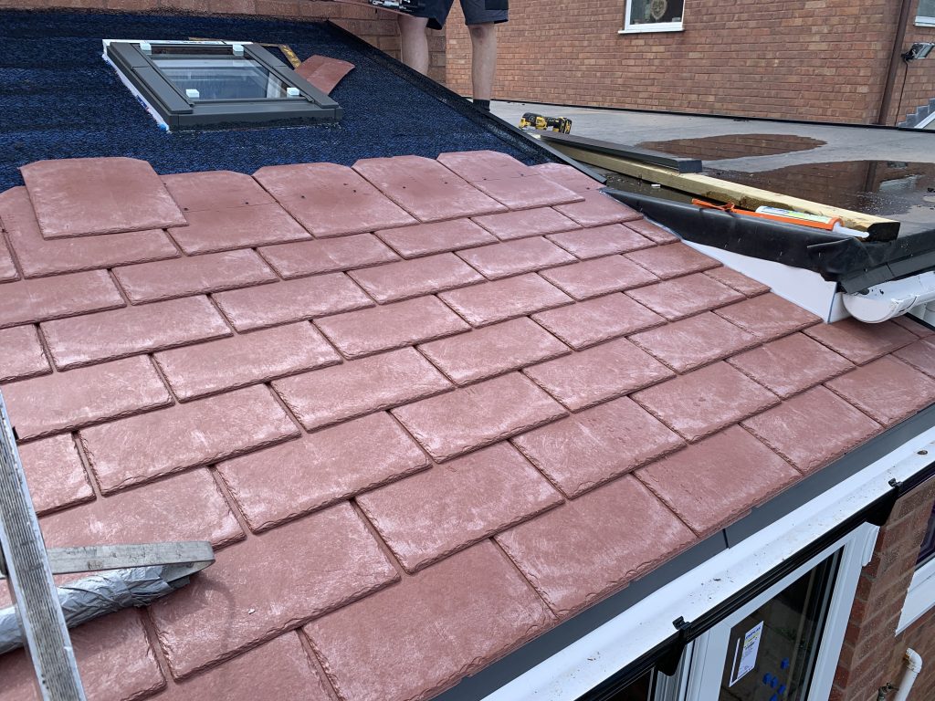 Composite Warmer Roof tiles