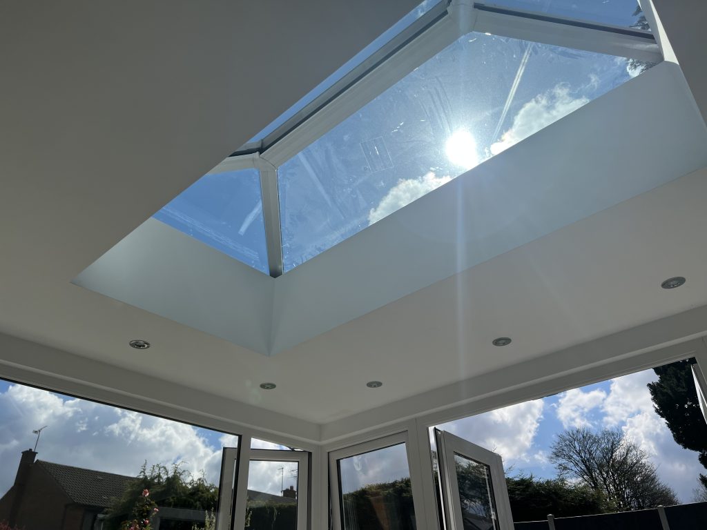 Warmer Roof Conservatory with roof lantern in penkridge